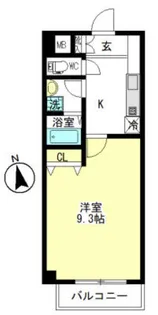 オーチャードヒル【5階】の間取り