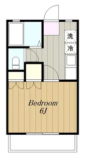 ベルガーデン湘南【1階】の間取り