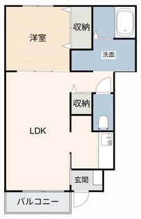 サンセレーノ【1階】の間取り