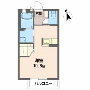 エミネンス若葉【2階】の間取り