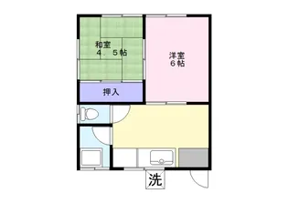 大竹コーポ【2階】の間取り