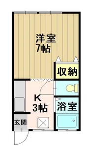桔梗野ハイムII【2階】の間取り