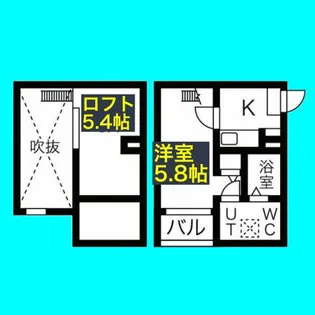 VENUSTA【1階】の間取り