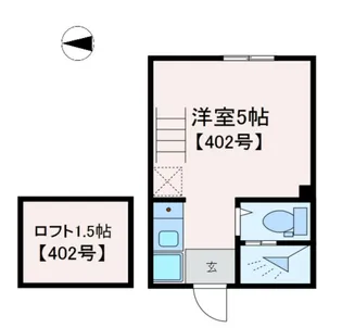 マレーア高円寺【3階】の間取り