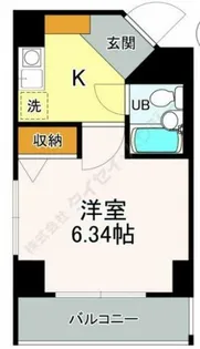 目黒シティ・カラバナ【4階】の間取り