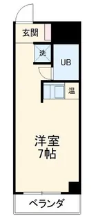 キャッスルミニ神宮【6階】の間取り