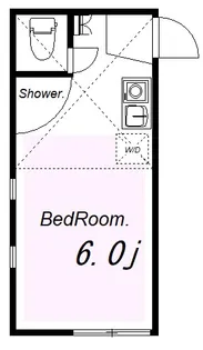 ユナイト鹿島田フェリクス【2階】の間取り