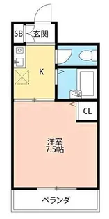 ブレーメンTAMA上原【3階】の間取り