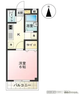 シャンタルマノア【3階】の間取り