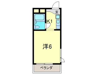 ダイド-メゾン西宮北口III【2階】の間取り
