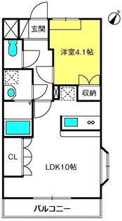 セントラルヒル【2階】の間取り