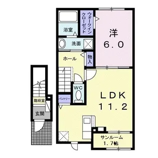 アナベル【2階】の間取り