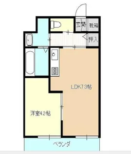 NEXTONEKyomachi【2階】の間取り