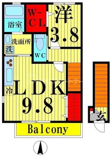 カメリアの間取り