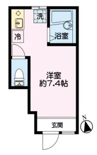 アートヒルズ南大泉II【1階】の間取り