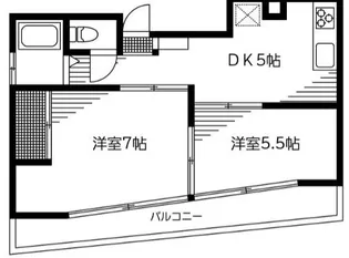 エスポワール目黒【3階】の間取り