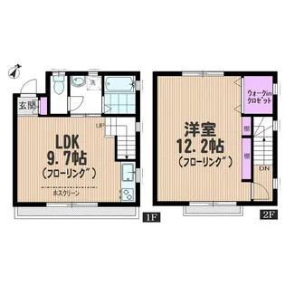 ガーデンヒルズ【1階】の間取り