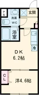 フラシア東武練馬【2階】の間取り