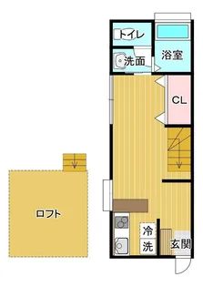 スワローヒルズB【1階】の間取り