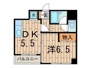 第72シンエイビル【5階】の間取り