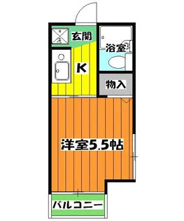 ルグランエム【2階】の間取り