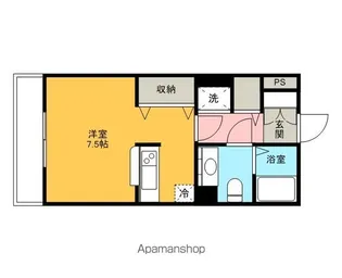 ハーモニーひの【2階】の間取り