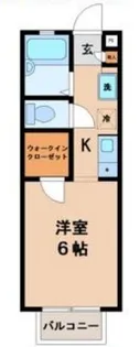 ソレアードAG【2階】の間取り