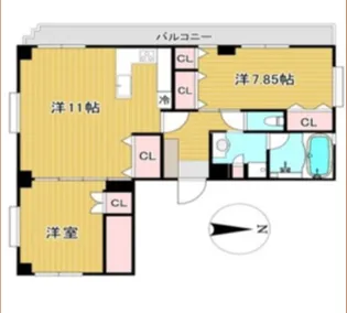 RE-EX吉祥寺【7階】の間取り