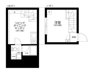 MG LUXURY SASAZUKA【1階】の間取り