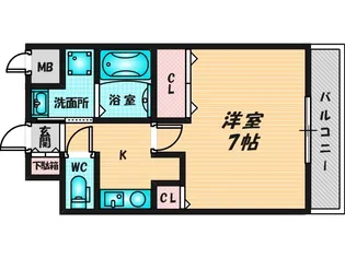 グッドライフ岩田【2階】の間取り
