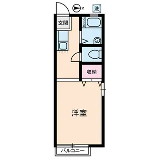 イーストヒルズ・A【2階】の間取り