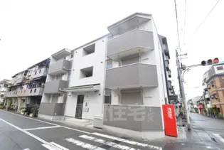 大阪府大阪市東住吉区照ケ丘矢田2【アパート】の外観
