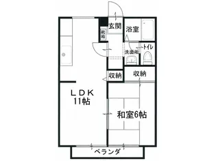 サンガーデン岸上1号地【2階】の間取り