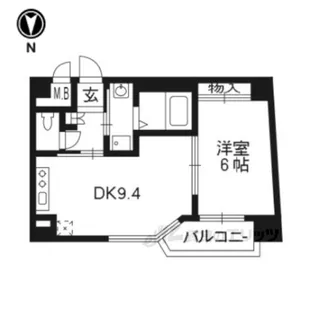 プラネシア神宮道【2階】の間取り
