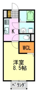 FELICE青葉の杜A【1階】の間取り