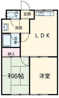 エスプラネード【1階】の間取り