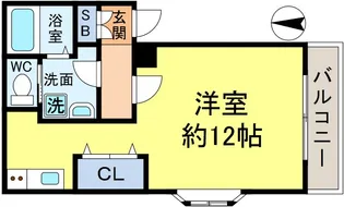 ソレアードYKII【1階】の間取り