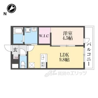 エーデルハイツ【2階】の間取り