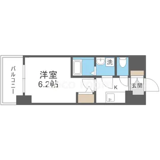 ORSUS大阪福島(旧リヴェント福島)【5階】の間取り