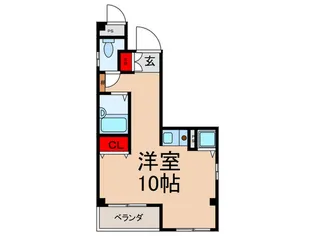 ヴィラ・パルパライソ【3階】の間取り