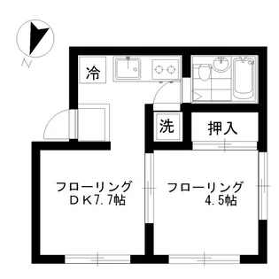 吉崎ビル【2階】の間取り