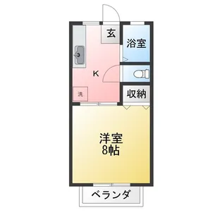 サンシティ桜ヶ丘【2階】の間取り