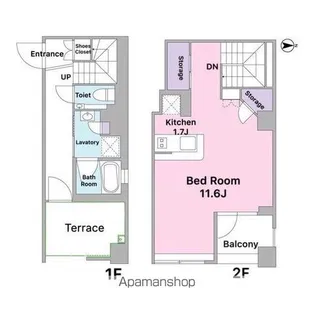SAKAE PLANETI【1階】の間取り