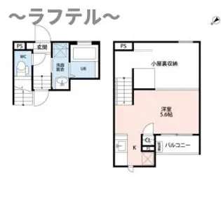 CB入間リーノ【1階】の間取り