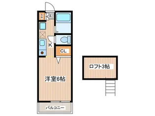 リラ・ハウス【1階】の間取り