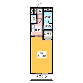 Messie【3階】の間取り