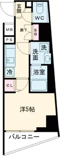 メインステージ不動前II【2階】の間取り