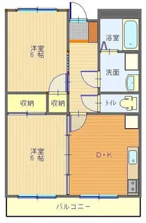 アメニティ豊岡【3階】の間取り