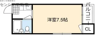 スペリオール石田【3階】の間取り