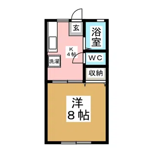 IZUMI・パル【1階】の間取り
